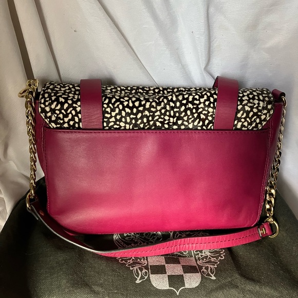 NWT Vince Camuto Calf Hair Messenger Bag - Picture 13 of 14